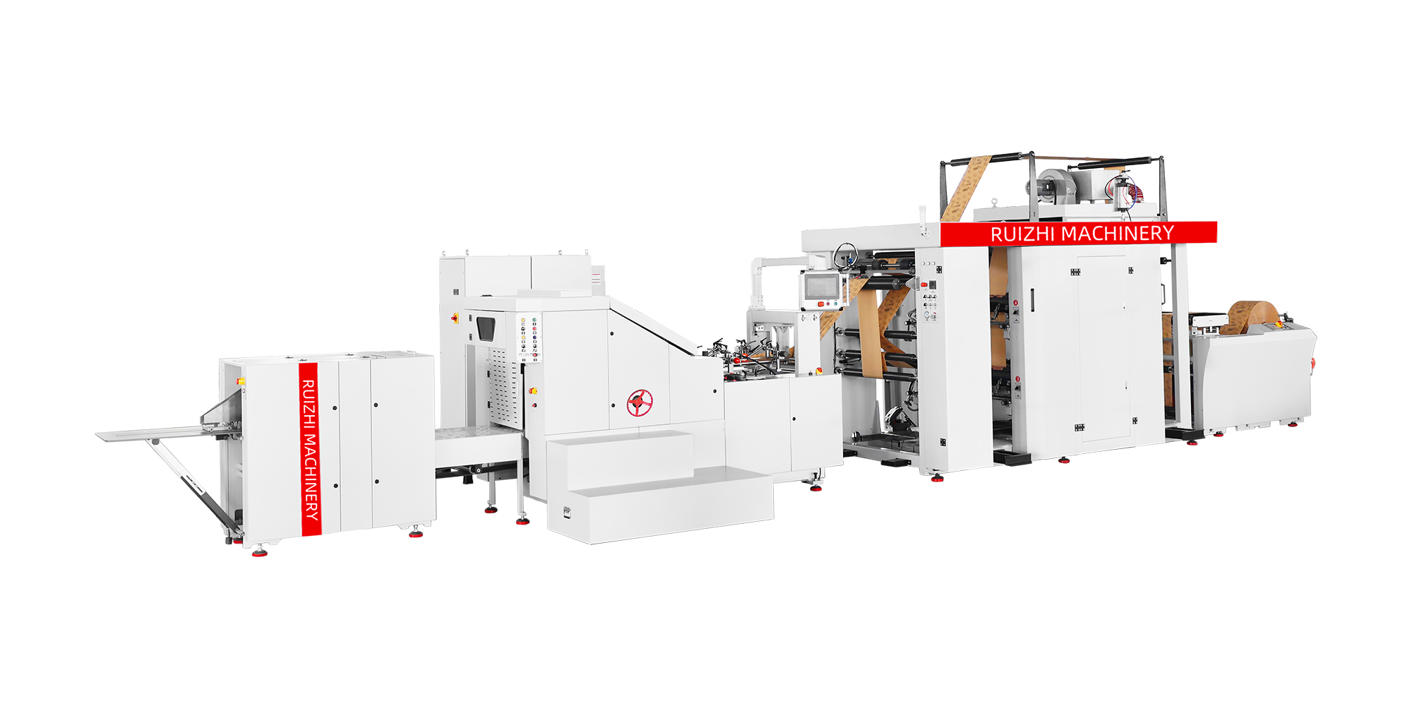 Square Bottom Paper Bag Machine with Printing Inline Square Bottom Paper Bag Machine with Printing Inline