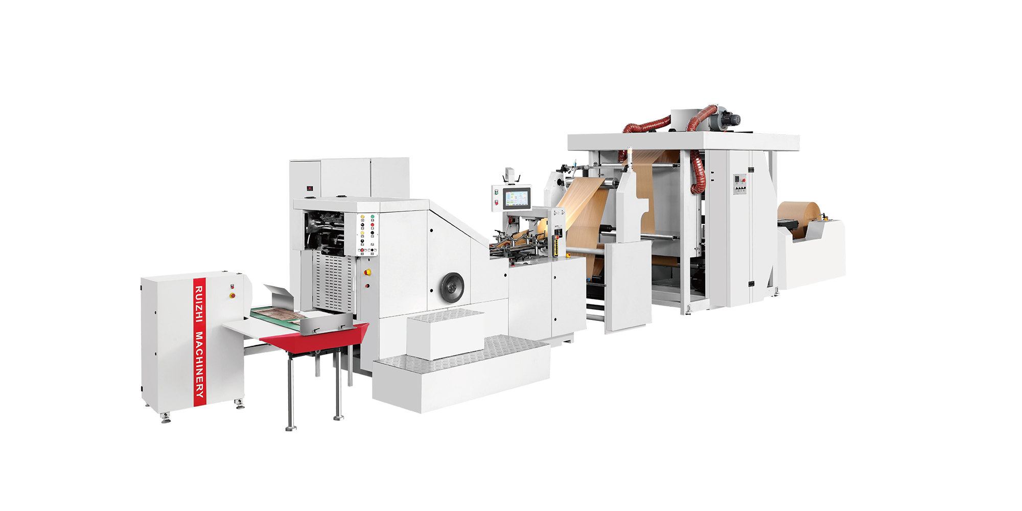 Square Bottom Paper Bag Machine with Printing Inline Square Bottom Paper Bag Machine with Printing Inline