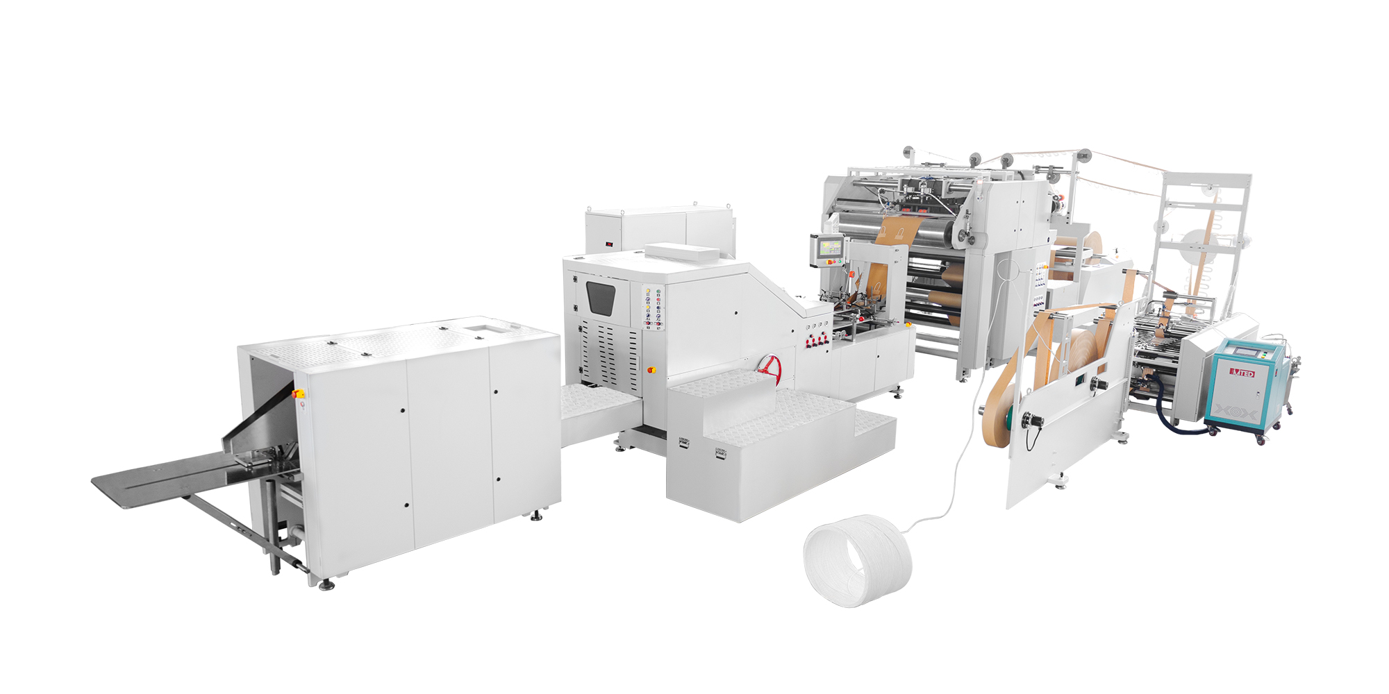Square Bottom Paper Bag Machine with Twisted Handle Inline Square Bottom Paper Bag Machine with Twisted Handle Inline