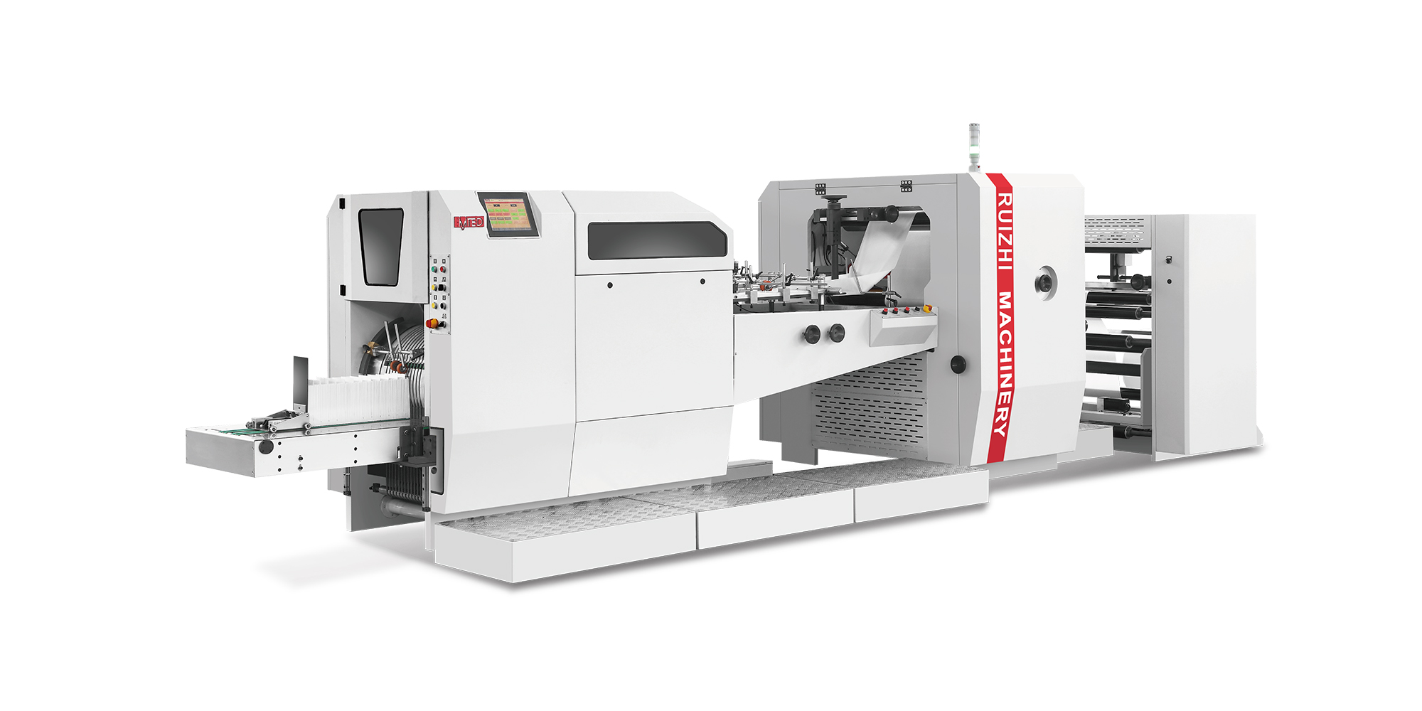 Flat Bottom Paper Bag Machine with Window 