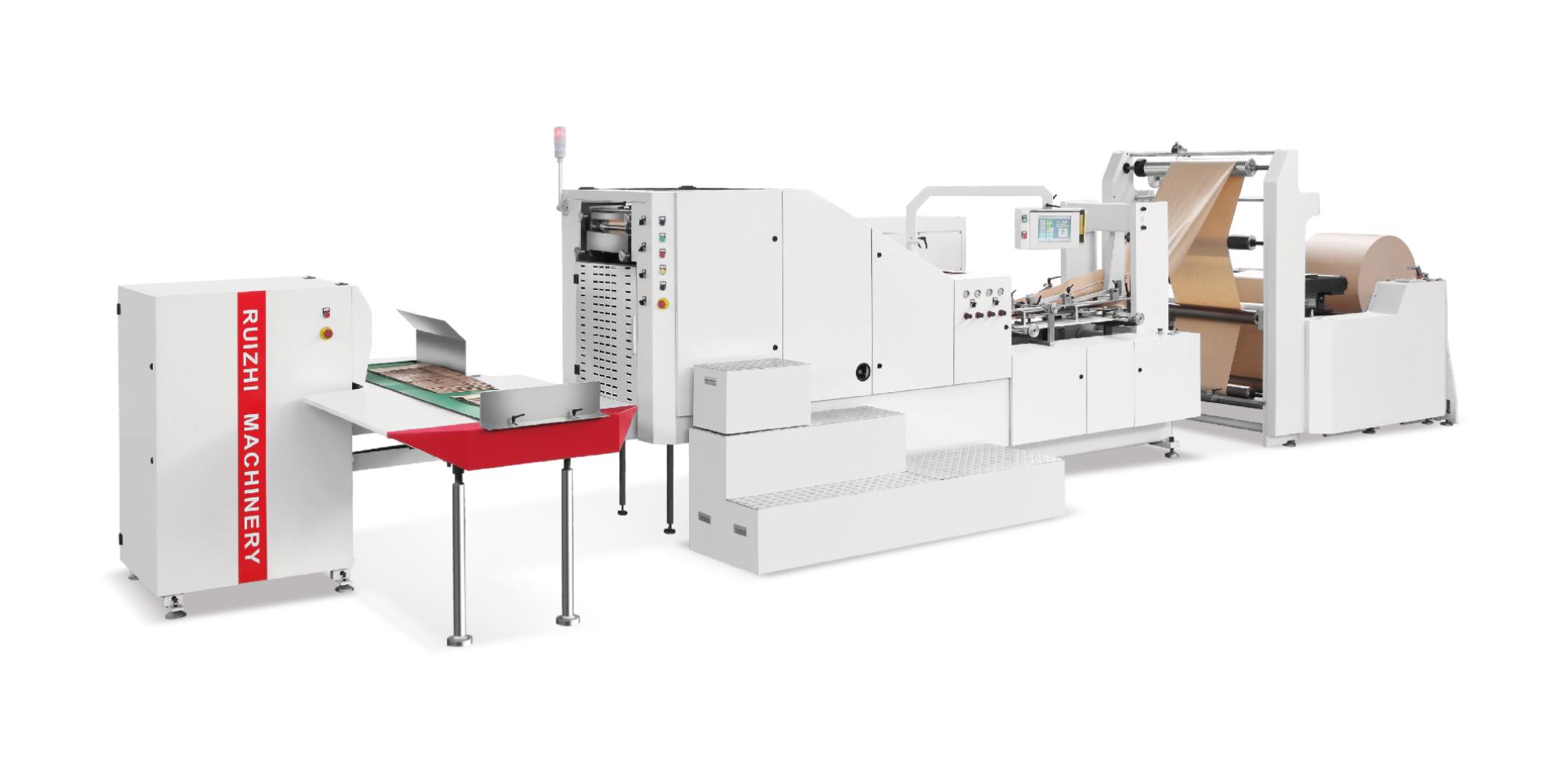 Square Bottom Paper Bag Making Machine