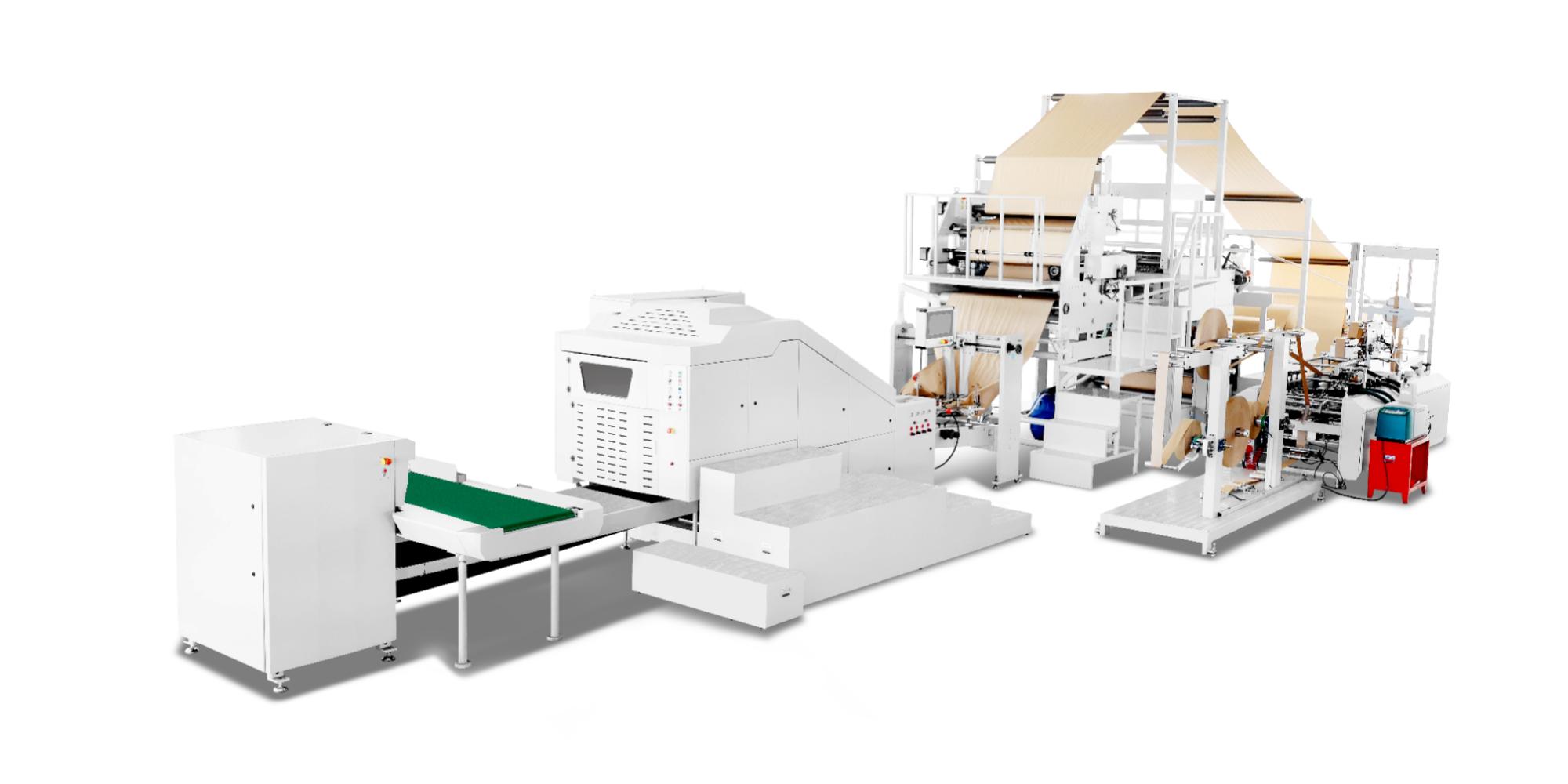 Flat Handle Square Bottom Paper Bag Machine
