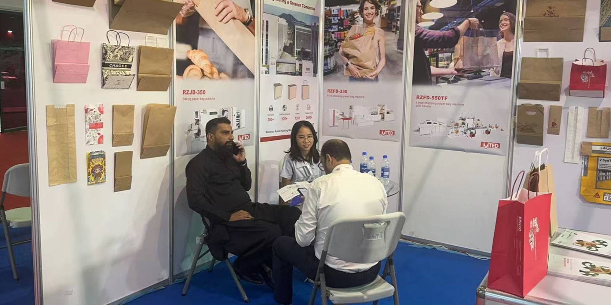 Ruizhi Machinery Showcases Paper Bag Machine Solutions at 3P Pakistan