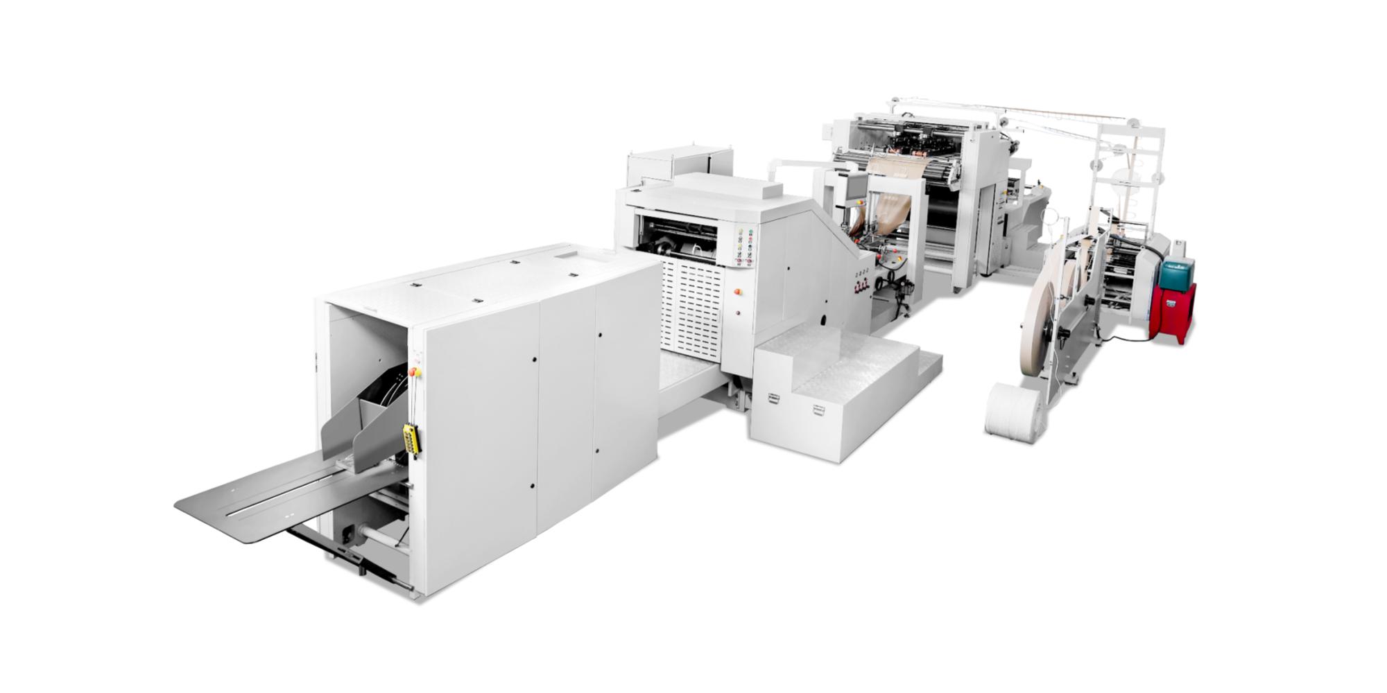 Intelligent Takeaway Paper Bag Machine