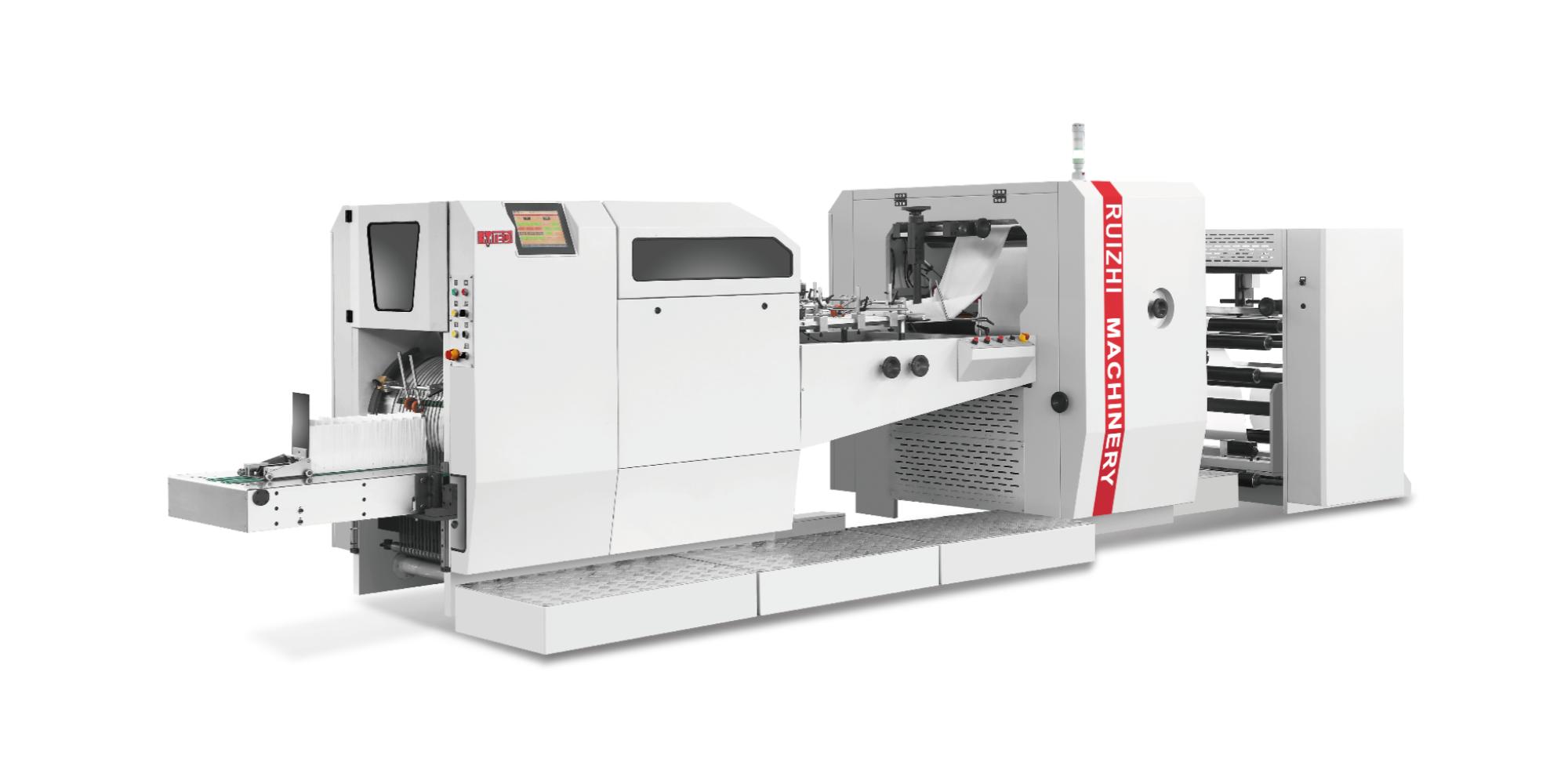 Flat Bottom Paper Bag Machine