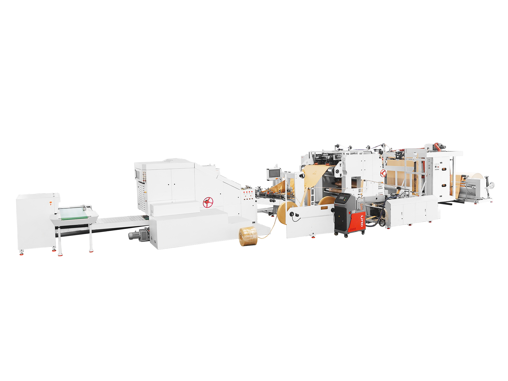Fully Automatic Square Bottom Paper Bag Machine