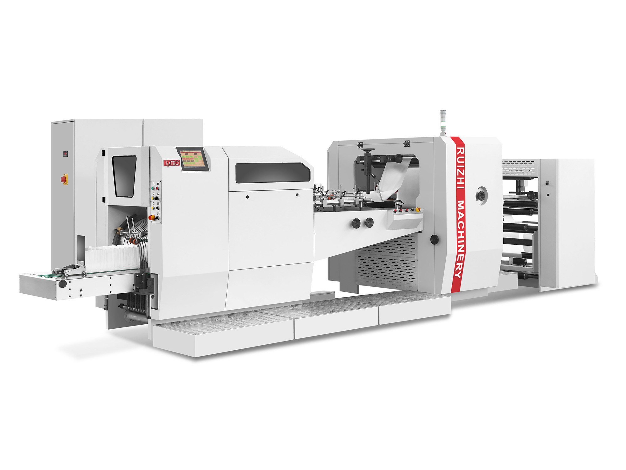 Flat Bottom Paper Bag Machine