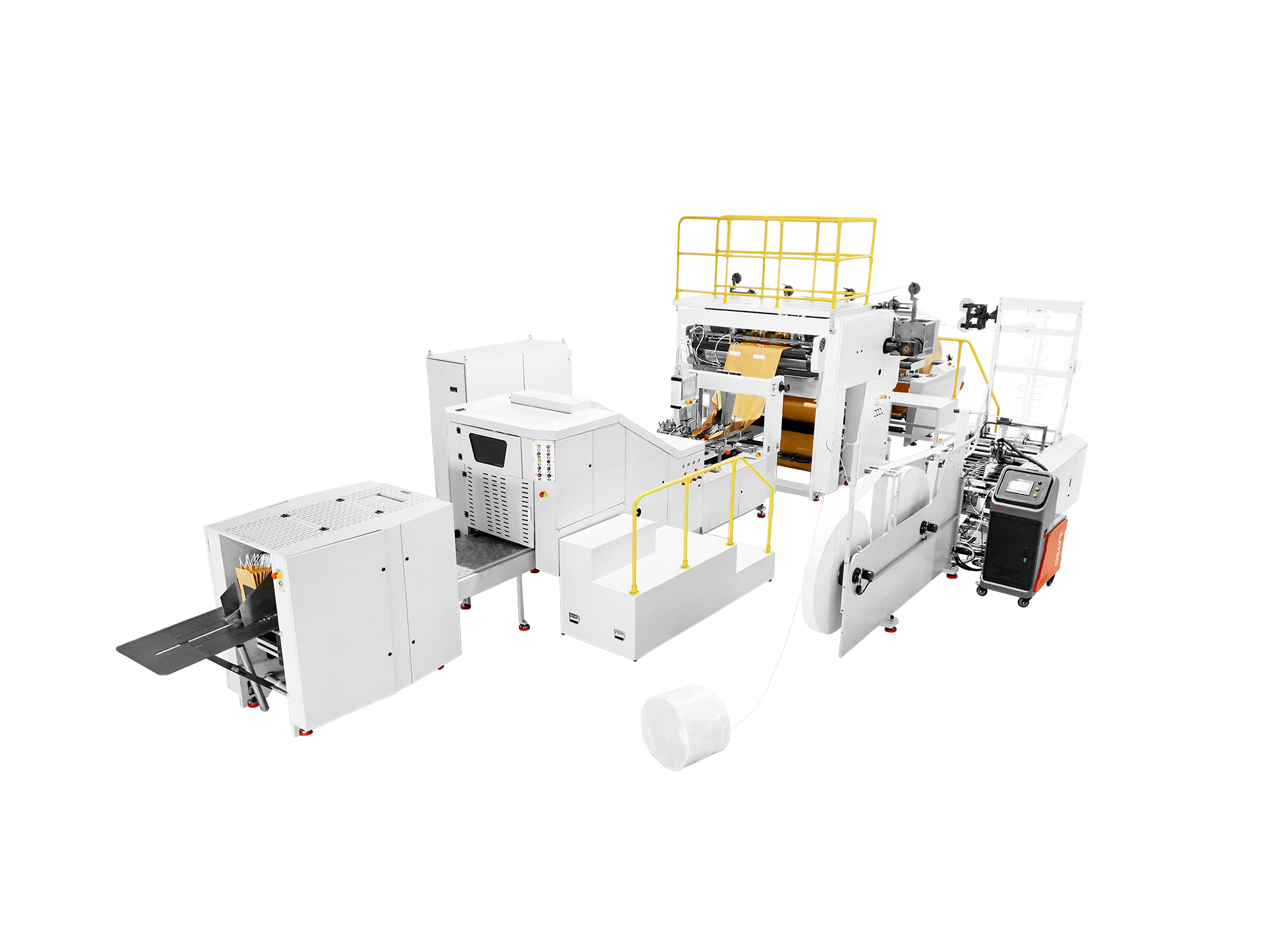 Square Bottom Paper Bag Machine with Twisted Handle inline