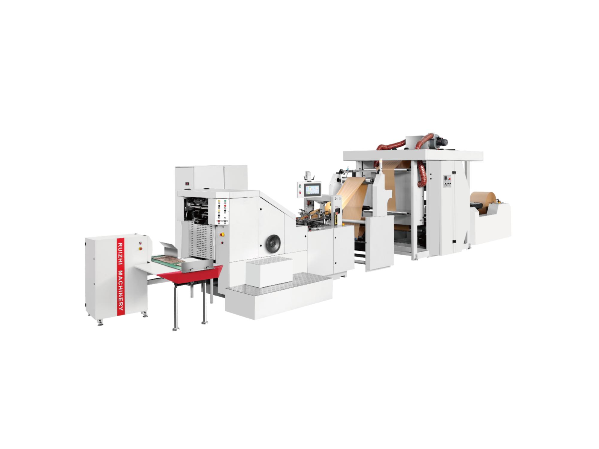Innovative Paper Bag Making Machine with Inline Printing