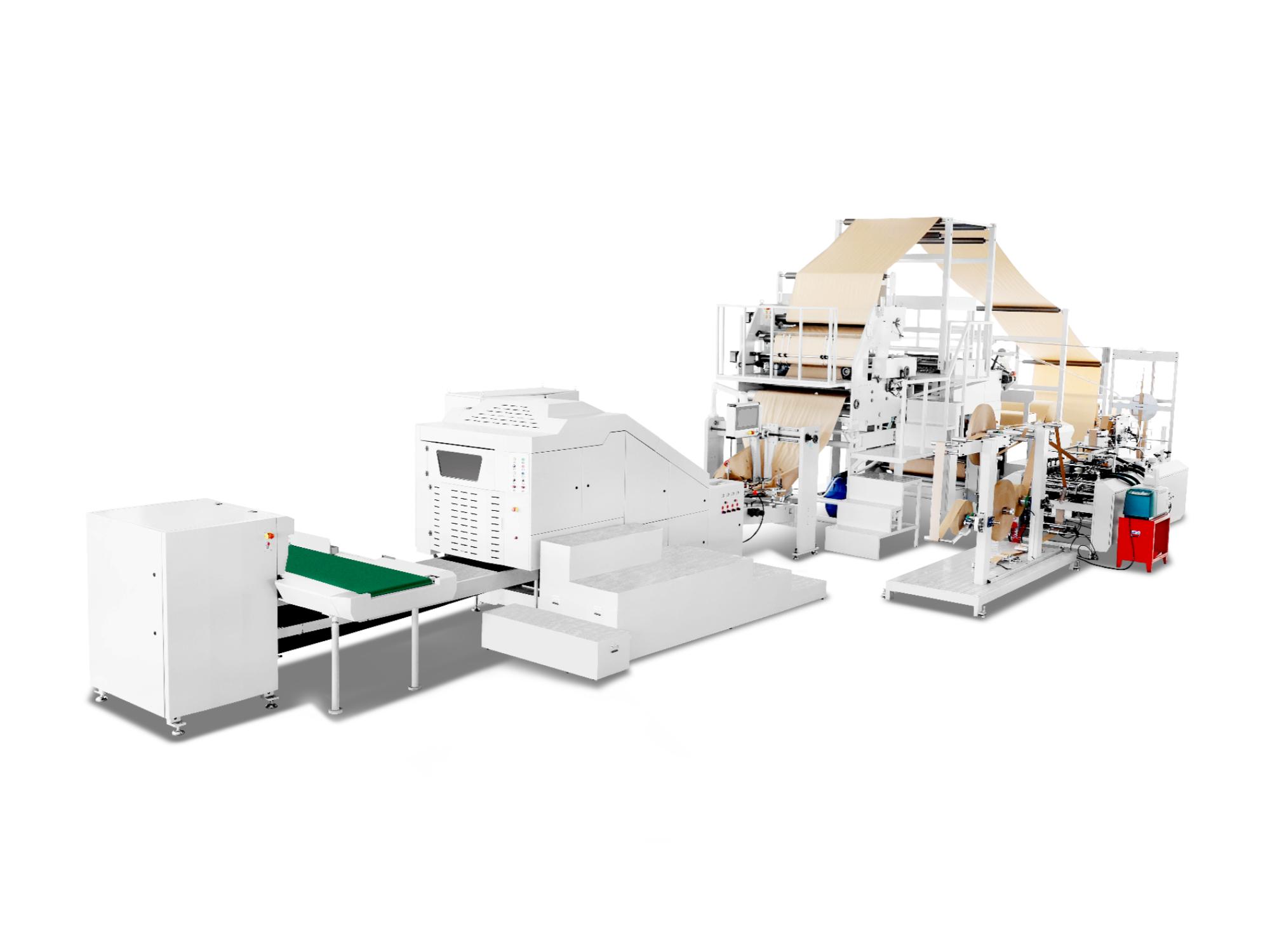 Flat Handle Square Bottom Paper Bag Machine