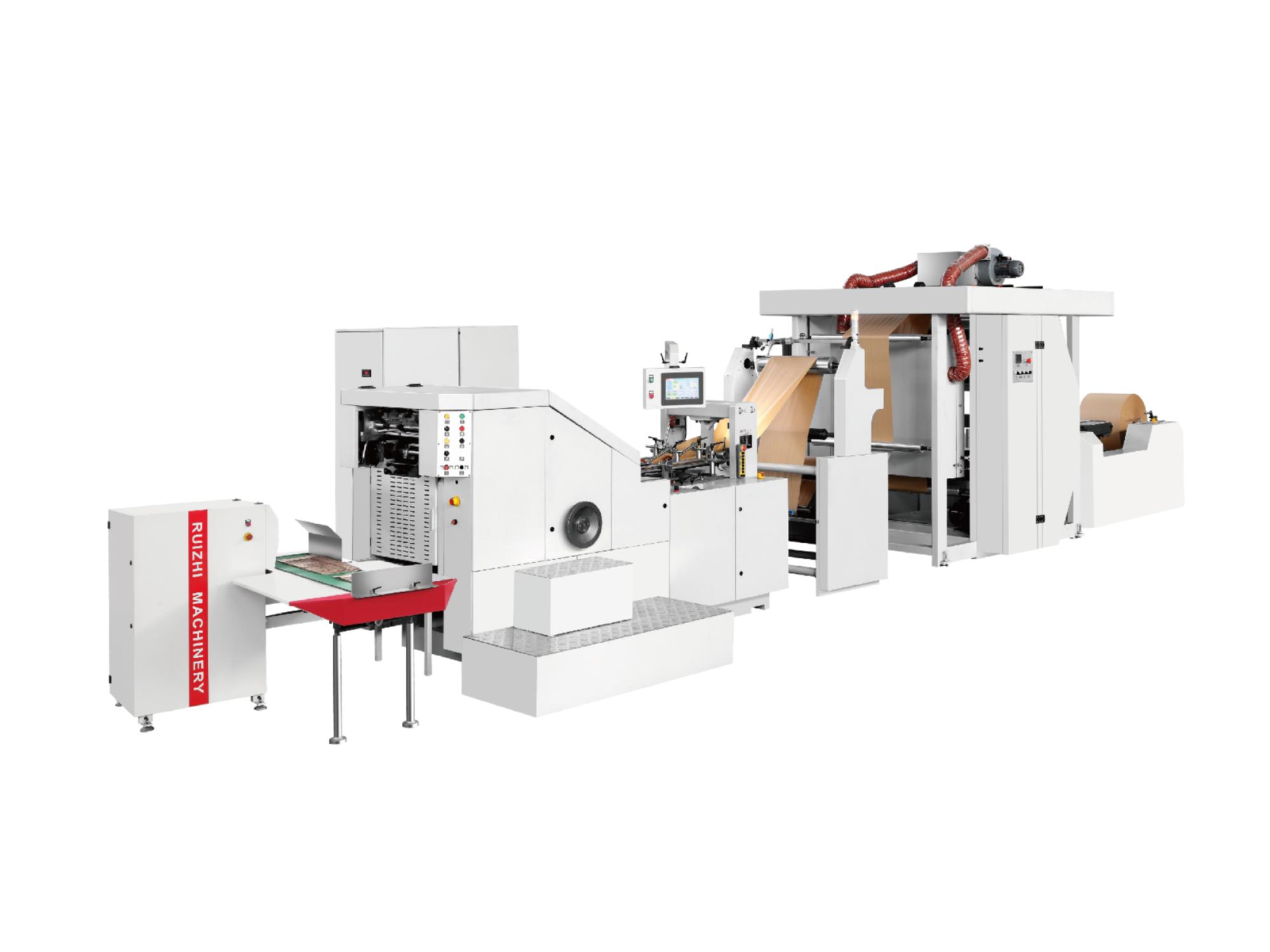 RZFD-330 Square Bottom Paper Bag Machine with Printing Inline — An Efficient Bag-Making Solution for Coordinated Printing and Stable Quality