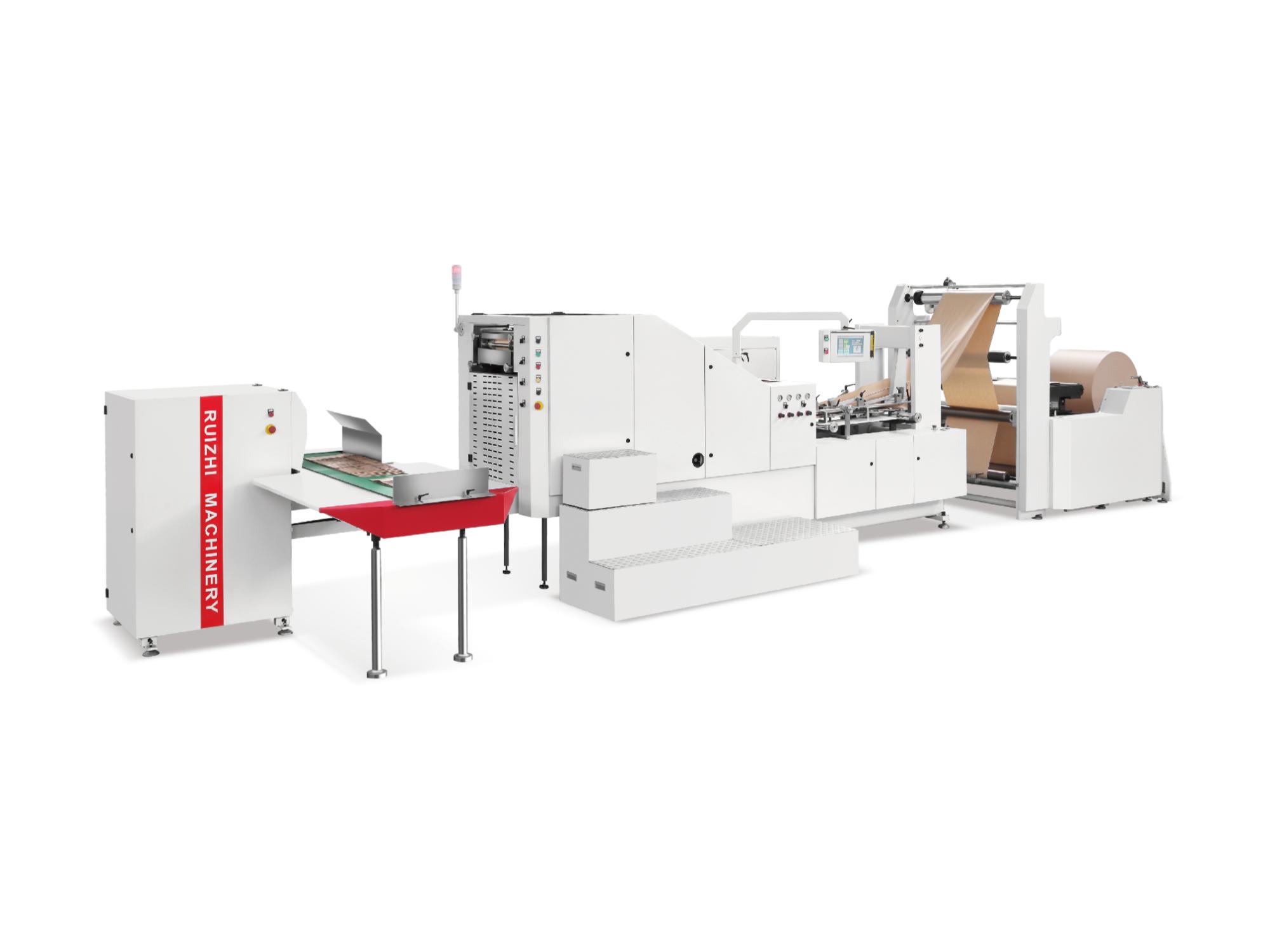 RZFD-550N Square Bottom Paper Bag Machine — An Automated Bag-Making Solution for Large-Size Paper Bags