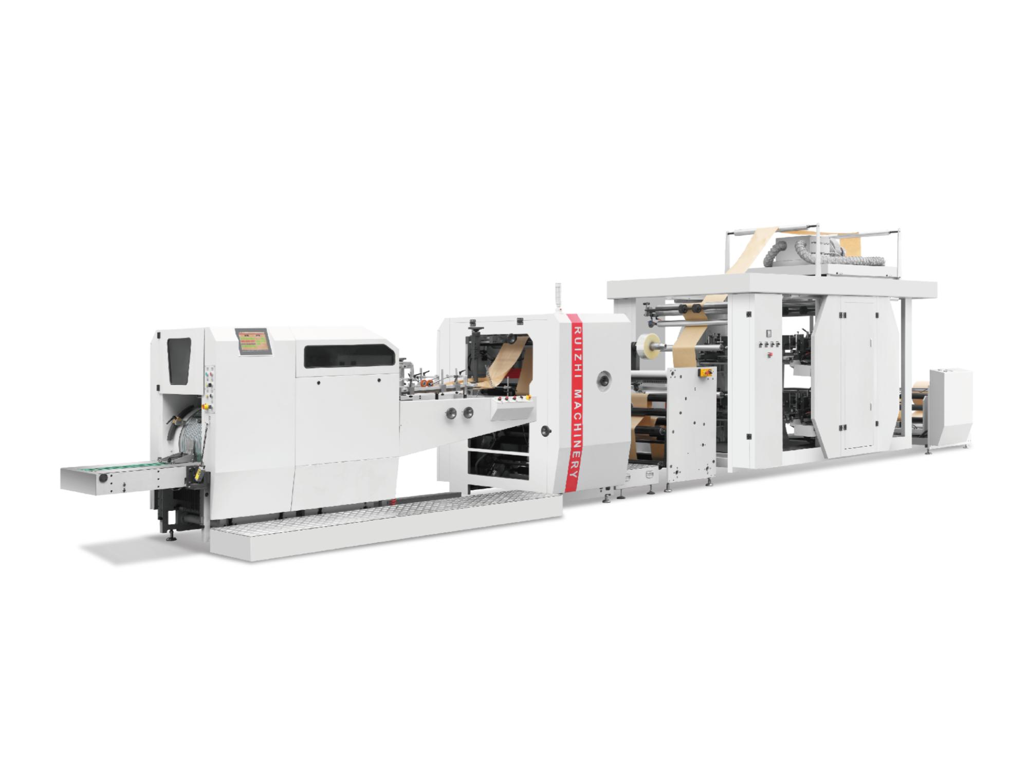 G450J Flat Bottom Paper Bag Machine with Printing Inline — An Integrated Printing and Production Solution for Large-Size Flat Bottom Paper Bag Production