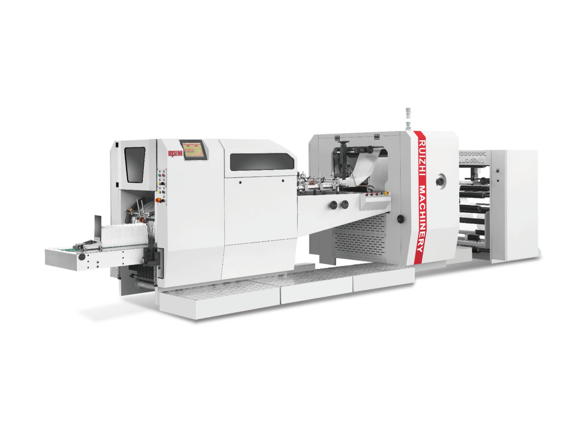 RZJD-G350J Flat Bottom Paper Bag Machine — Dedicated Equipment for Bakery Paper Bag Production