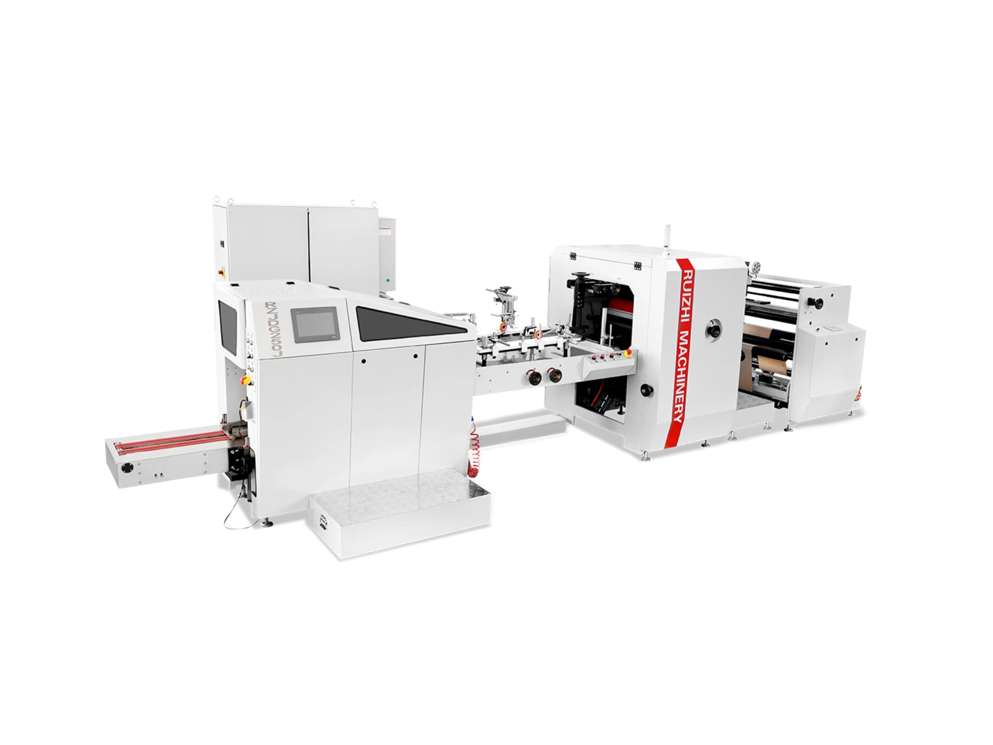 RZJD-G250J Flat Bottom Paper Bag Machine