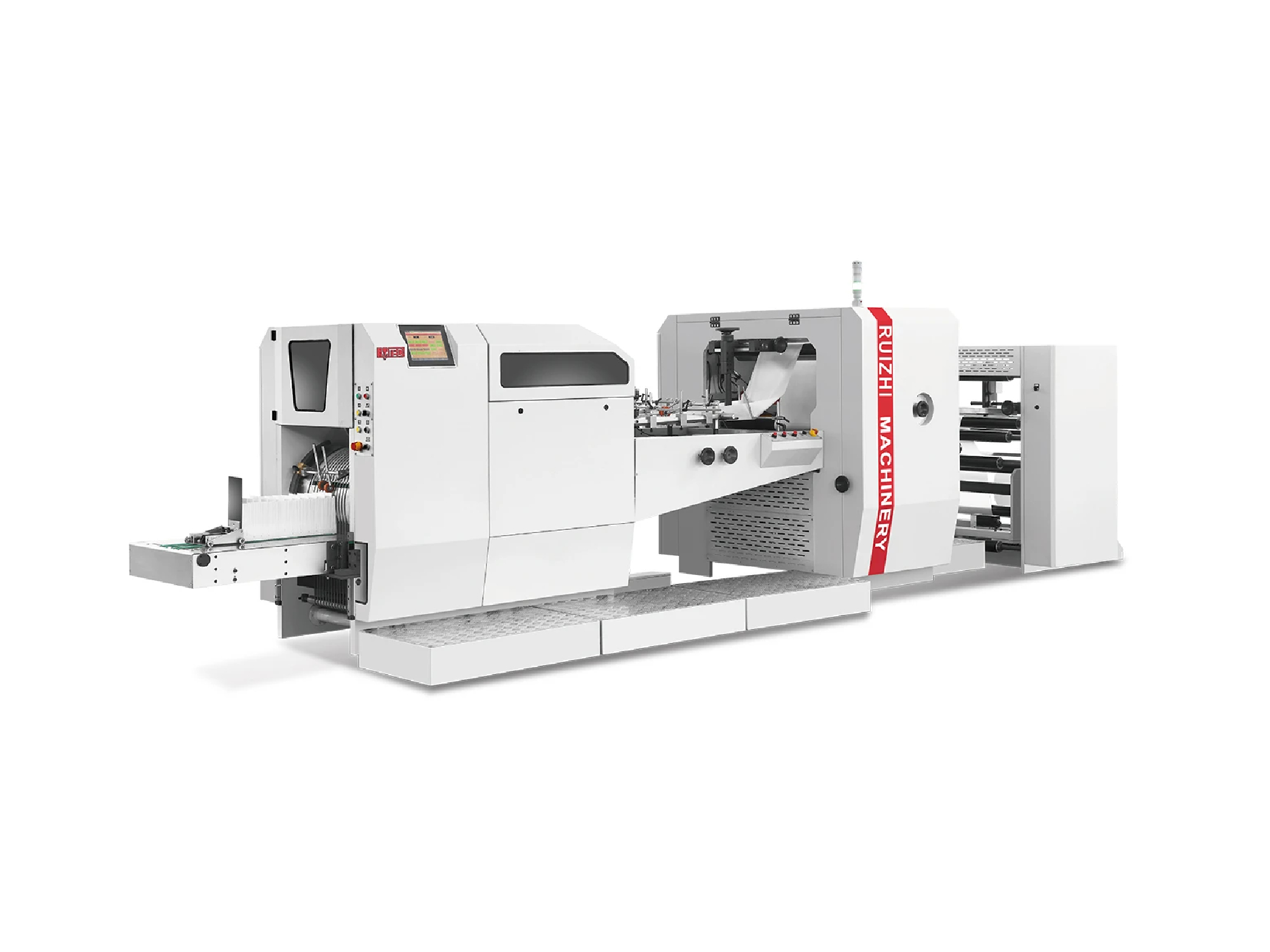 RZFD-G350J Bread Paper Bag Machine Builds an Automated Production Line for Bakery Packaging