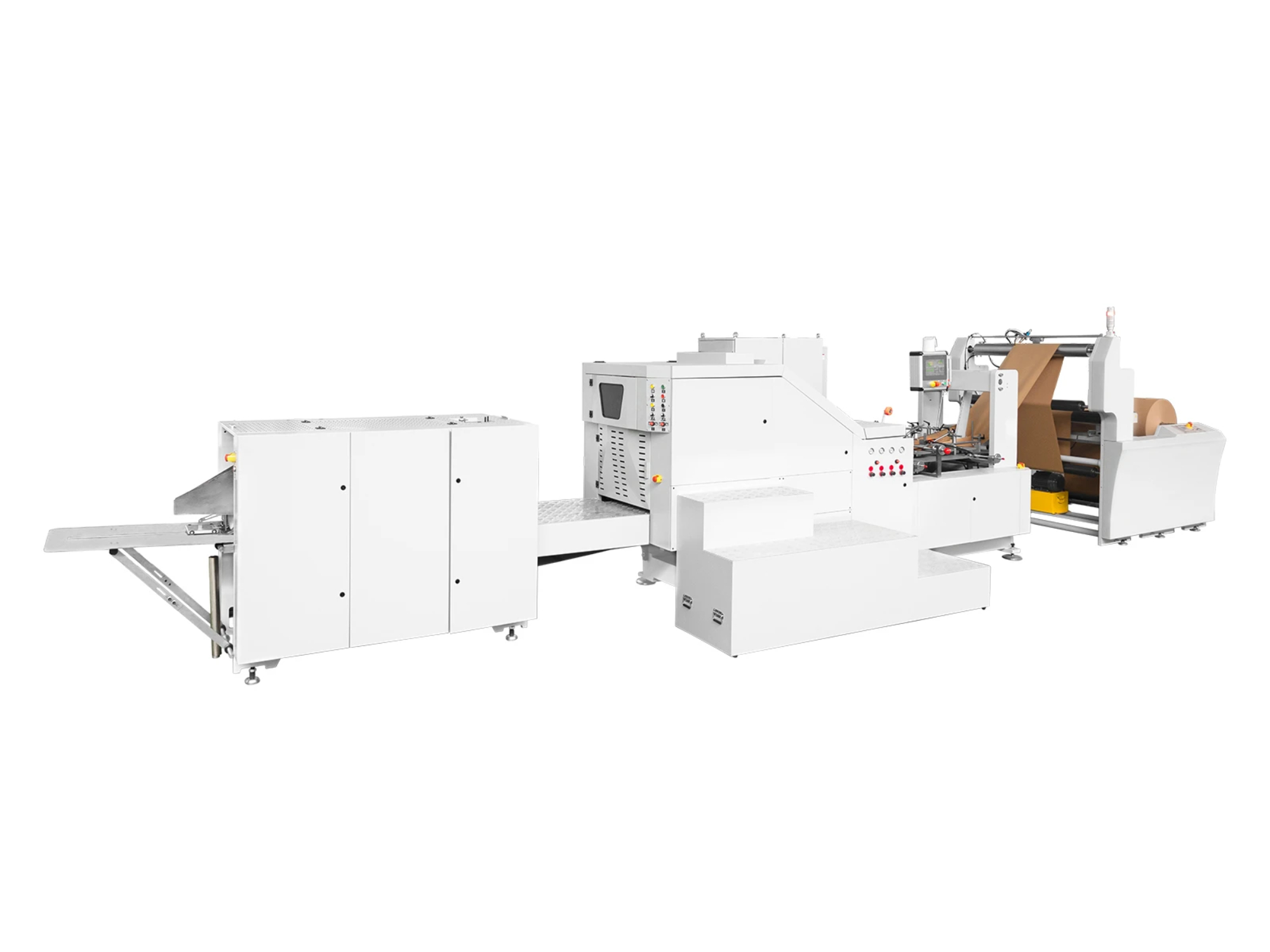 RZFD-250 Square Bottom Paper Bag Machine for Continuous Production of Small and Medium Paper Bags