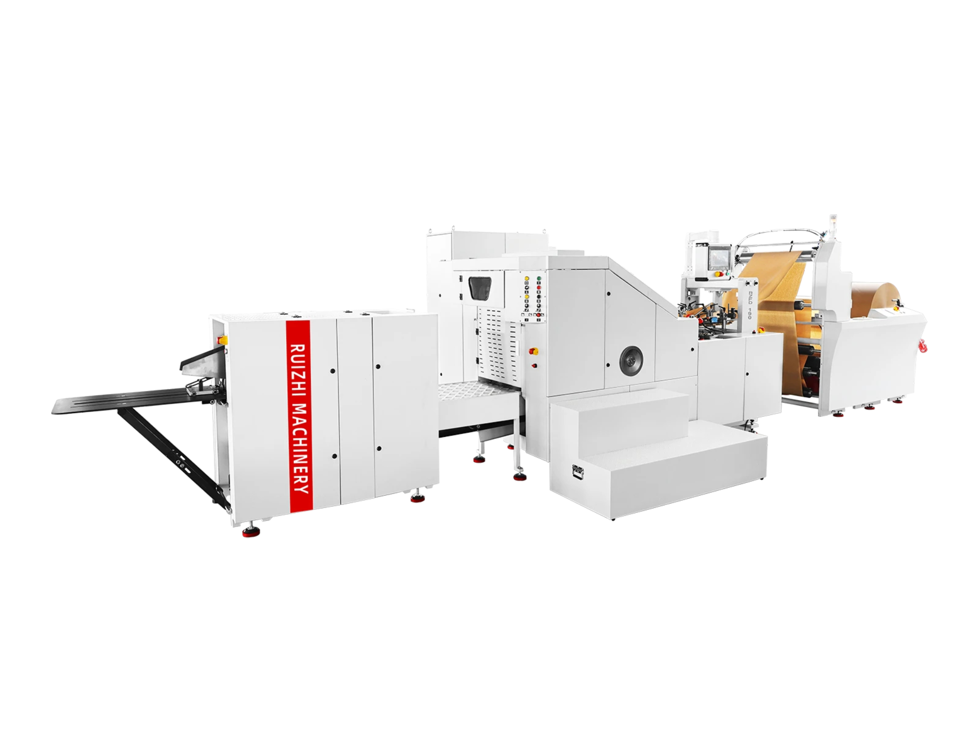 RZFD-190 Square Bottom Paper Bag Machine for Mass Production of Small-Size Bakery Paper Bags