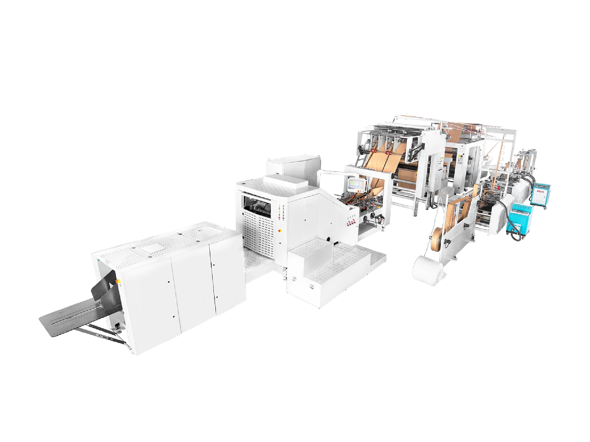 RZFD-450ATF Paper Bag Machine with Flat Handle Inline Enables Efficient and Flexible Mass Production