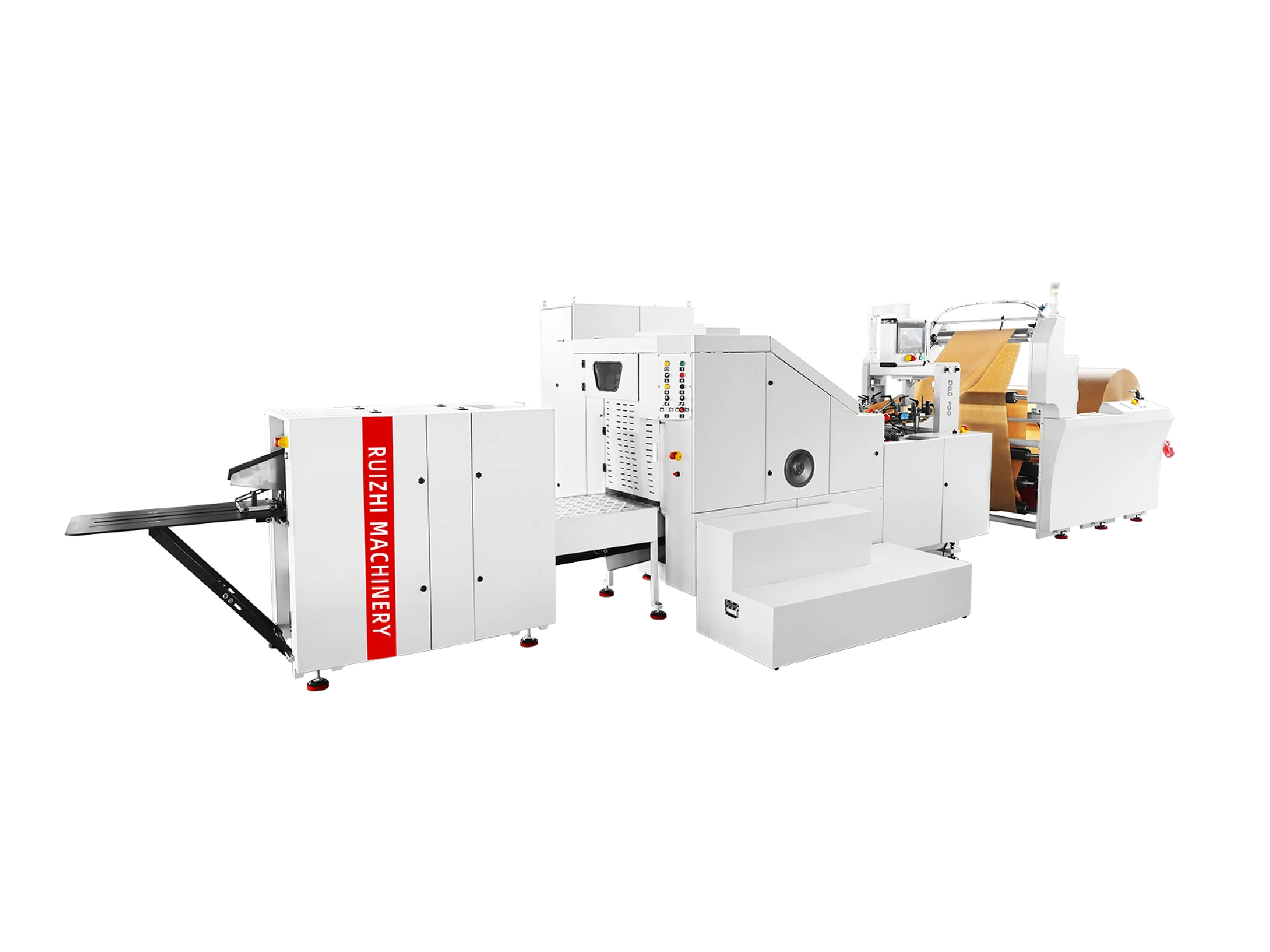 RZFD-190 Bread Paper Bag Machine Supports Continuous Bakery Packaging Production