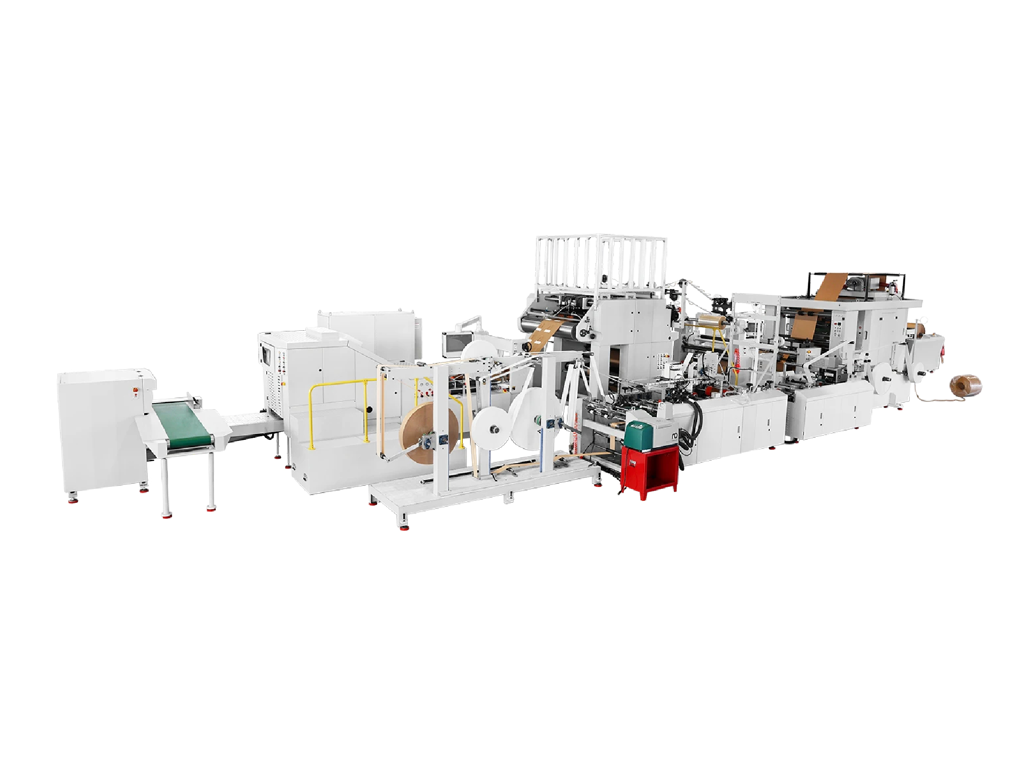 RZFD-330TF Fully Automatic Paper Bag Machine Supports Multiple Handle Types