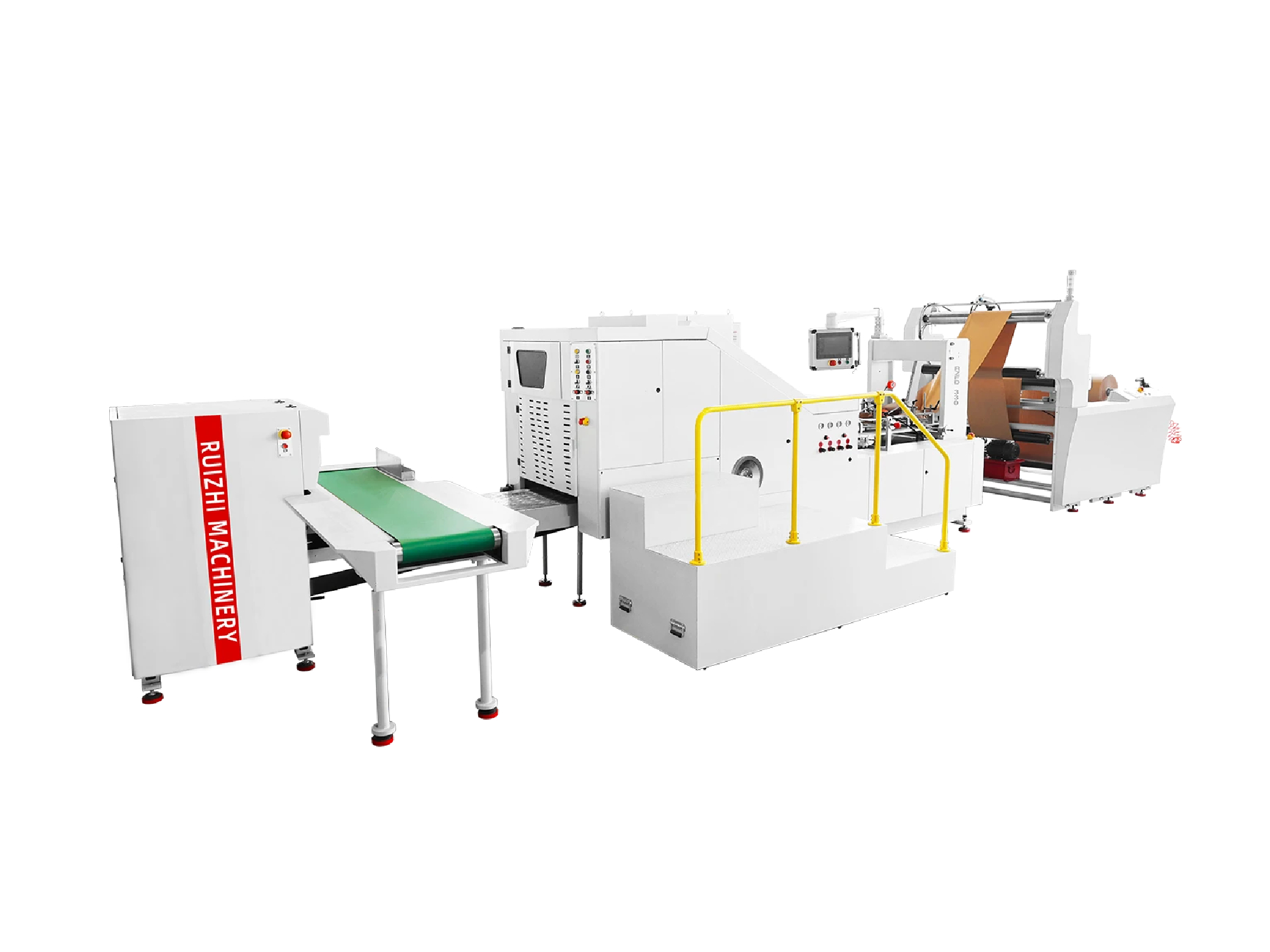 RZFD-330 Fully Automatic Square Bottom Paper Bag Machine Strengthens Mass Production Capability