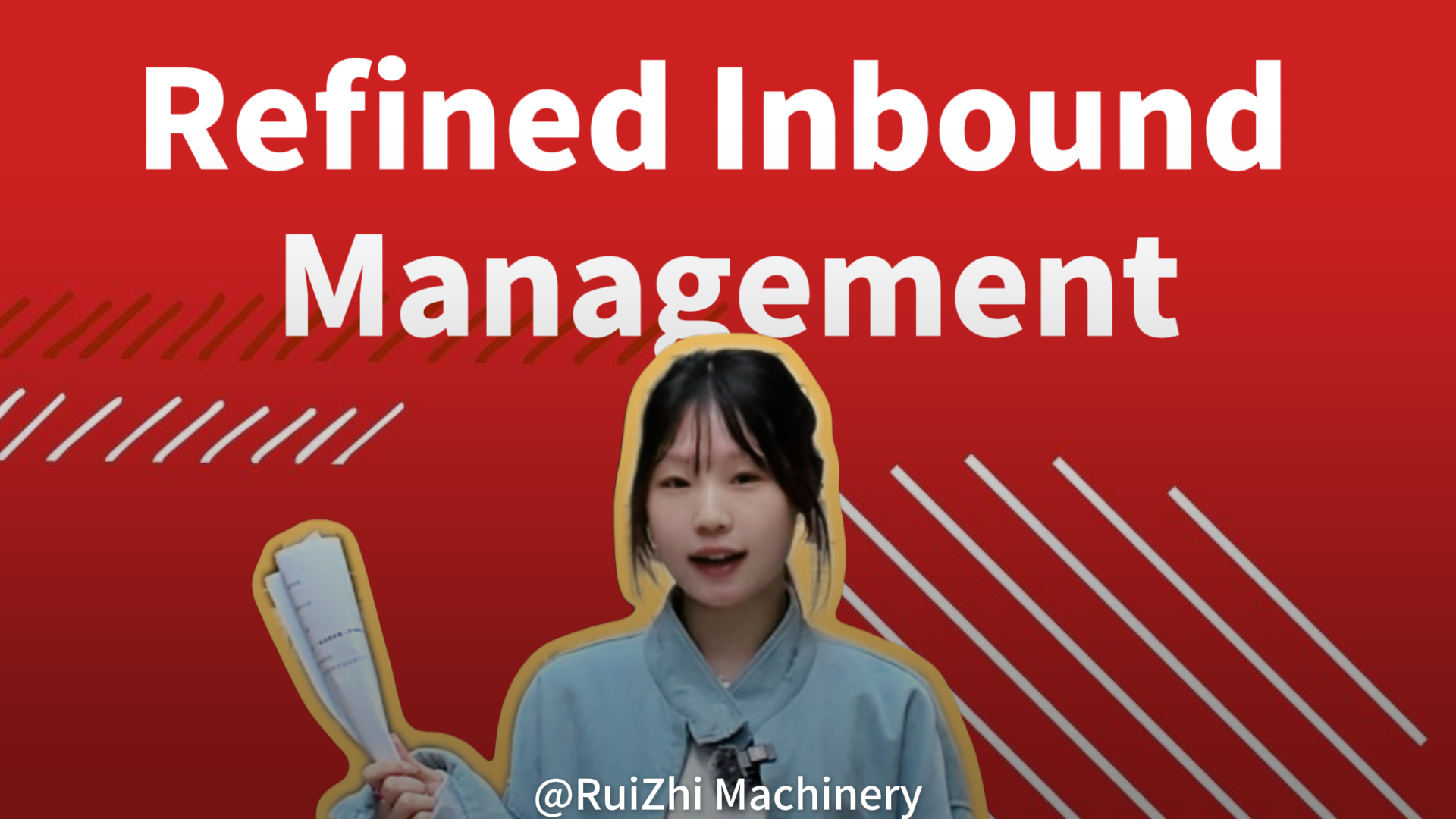 Ruizhi Machinery | Refined Warehouse Receipt Management, Solid Foundation for Production